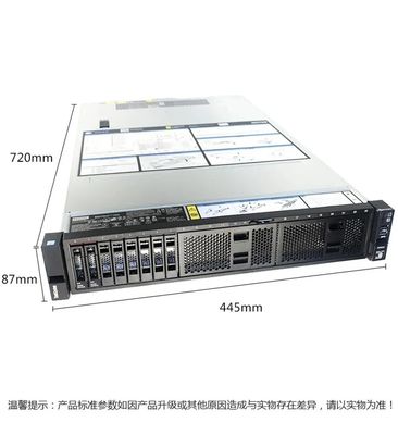 Highly 2U Rackmount Thinksystem Server SR658 with 4210R Processor and 550W Power Supply