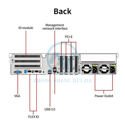 900W Power Supply xFusion 2288H V6 Server 2U Rack Server 2288HV6 Private Mold NO Server