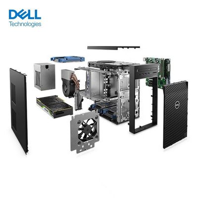 Stock Precision 3640 Tower Workstation with I7-10700 CPU 8G RAM and NVIDIA T400 4G