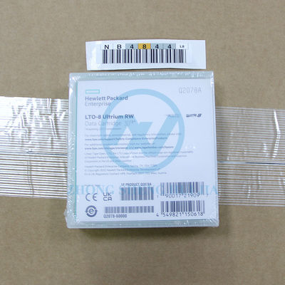 30TB HPE Q2078A LTO-8 Ultrium RW Data Cartridge for Your Data Backup Solutions