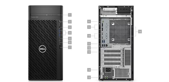 Hot Dell Precision t3660 Tower Workstation with 8GB Memory and 2.1GHz Processor Speed