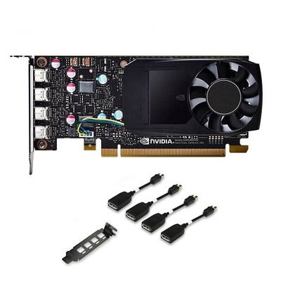 PCI Express 3.0 16X NVIDIA QUADRO P1000 Mini Display Port Outputs for Professional
