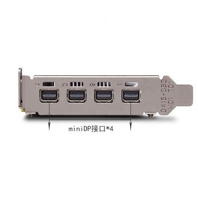 PCI Express 3.0 16X NVIDIA QUADRO P1000 Mini Display Port Outputs for Professional