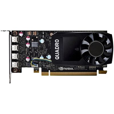 PCI Express 3.0 16X NVIDIA QUADRO P1000 Mini Display Port Outputs for Professional