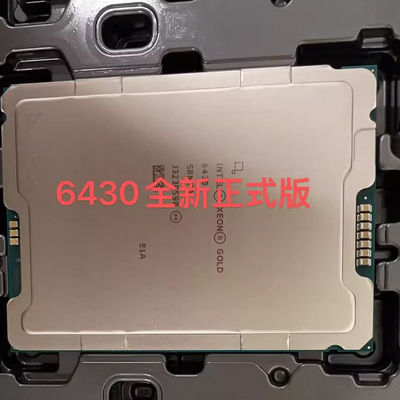 INTEL XEON Gold Processor 60M Cache 2.10 GHz 32 Core SRM7A Server CPU 6430 for Server